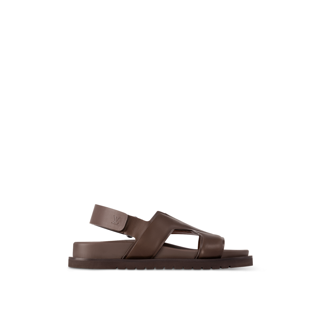 Louis vuitton outlet footbed sandals